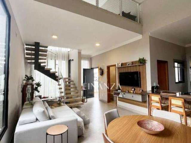 Casa com 3 dormitórios à venda, 209 m² por R$ 1.890.000,00 - Jardim Residencial Dona Lucilla - Indaiatuba/SP