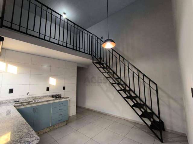 Apartamento com 1 dormitório para alugar, 42 m² por R$ 950,00/mês - Residencial Plaza Martin - Botucatu/SP