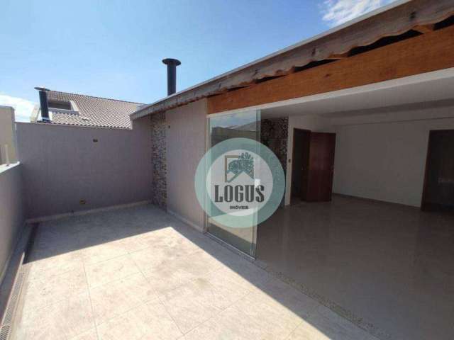 Cobertura com 3 dormitórios à venda, 130 m² por R$ 630.000,00 - Vila Curuçá - Santo André/SP
