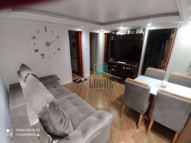 Apartamento com 2 dormitórios para alugar, 51 m² por R$ 2.925,00/mês - Alves Dias - São Bernardo do Campo/SP