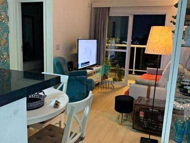 Apartamento IMPECÁVEL com ótima disposição de 55m² composto por 2 dormitórios, à venda por R$ 382.000 - Vila Euro, SBC/SP
