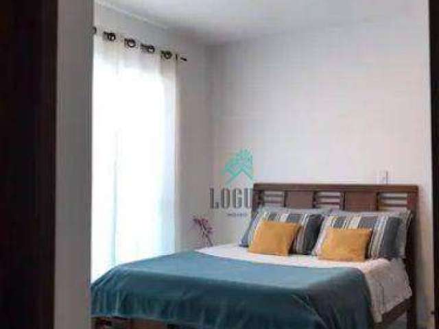 Apartamento com 1 dormitório para alugar, 35 m² por R$ 1.855,00/mês - Vila Santa Teresa - Santo André/SP