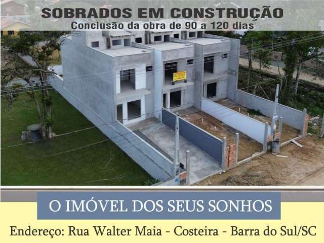 Casa - Padrão, para Venda em Balneário Barra do Sul/SC