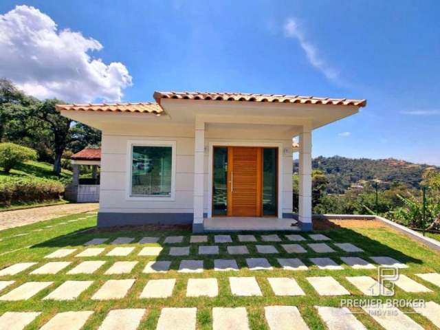 Casa com 2 dormitórios à venda, 118 m² por R$ 695.000,00 - Parque do Imbui - Teresópolis/RJ