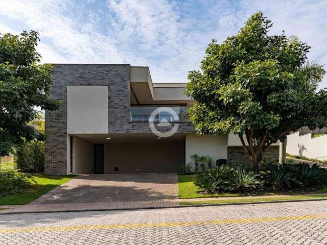 Casa em condomínio fechado com 4 quartos à venda na Rua José Picirili, 10, Residencial Jatibela, Campinas, 410 m2 por R$ 3.990.000