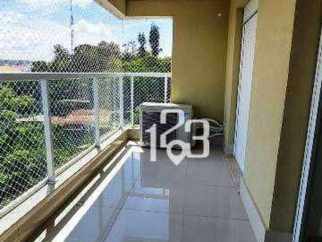 Apartamento com 3 dormitórios para alugar, 84 m² por R$ 4.881,00/mês - Centro - Bragança Paulista/SP