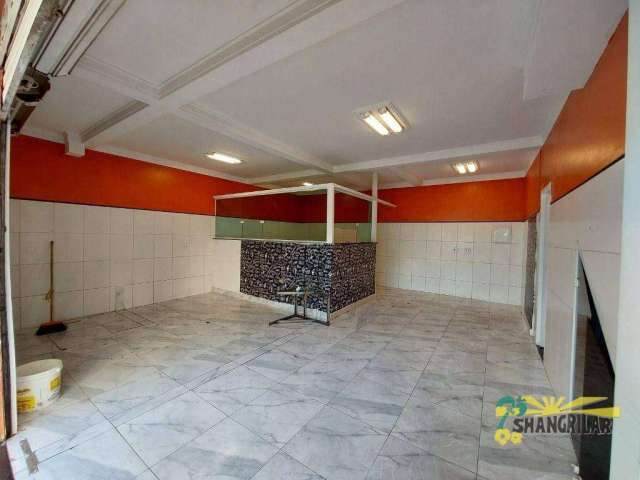 Salão para alugar, 45 m² por R$ 1.330,00/mês - Piraporinha - Diadema/SP