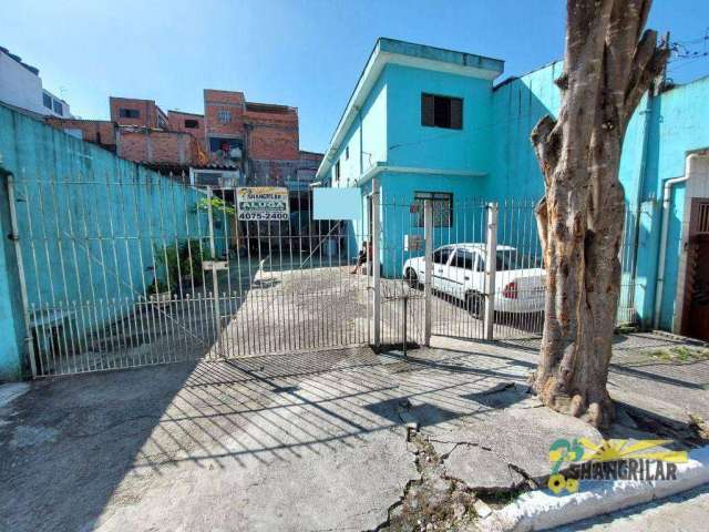 Casa com 1 dormitório para alugar, 45 m² por R$ 950,00/mês - Jardim Portinari - Diadema/SP