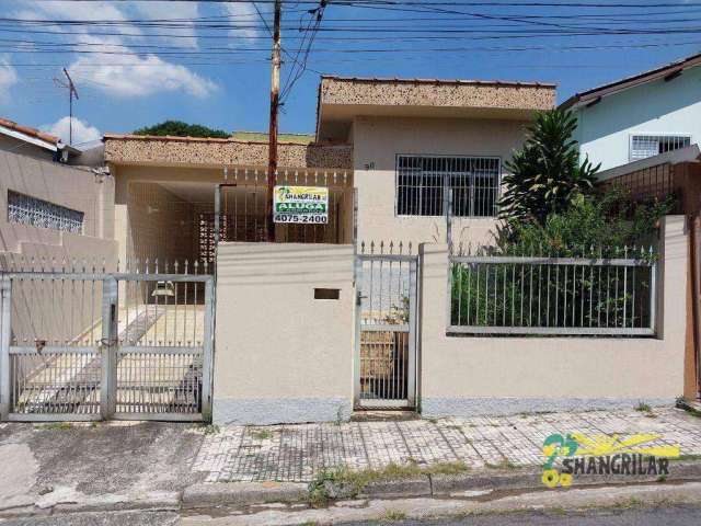 Casa com 1 dormitório para alugar, 50 m² por R$ 884,60/mês - Jardim Aurora - São Bernardo do Campo/SP