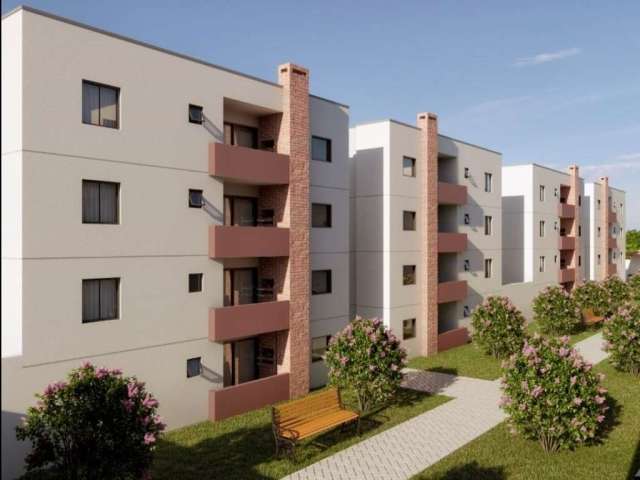 Apartamento com 2 quartos à venda na Rua Cassiano Ricardo, 1142, Vargem Grande, Pinhais, 51 m2 por R$ 229.000