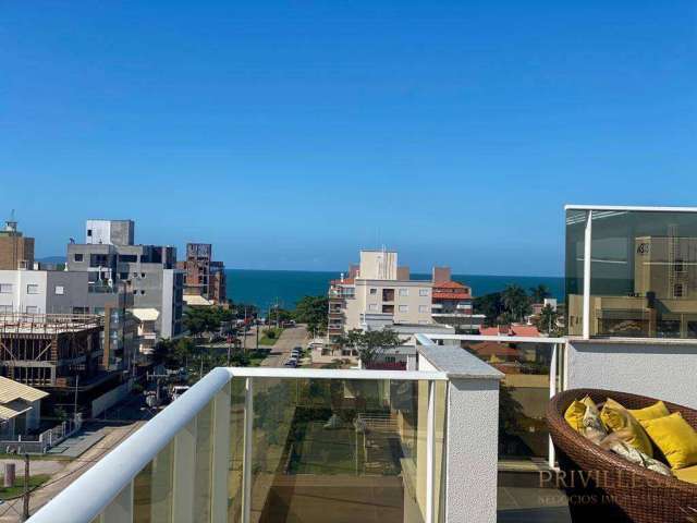 Cobertura c/ 3 dormitórios à venda, 243 m² por R$ 1.800.000 - Praia Grande - Governador Celso Ramos/SC