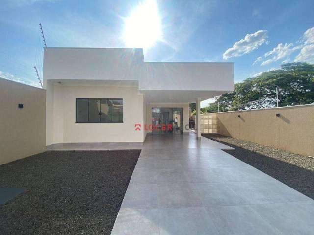 Casa com 3 dormitórios para alugar, 100 m² por R$ 3.350,00/mês - Jardim Rebouças - Maringá/PR