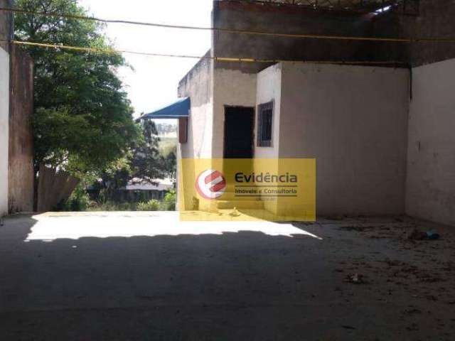 Terreno para alugar, 400 m² por R$ 6.500,00/mês - Vila Pires - Santo André/SP