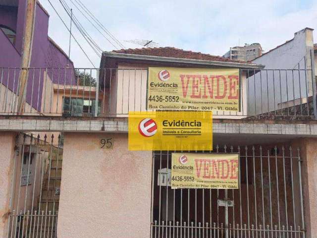 Casa com 1 dormitório à venda, 100 m² por R$ 450.000,00 - Vila Bastos - Santo André/SP