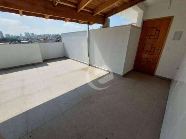Cobertura com 2 dormitórios à venda, 100 m² por R$ 470.000,00 - Jardim Ocara - Santo André/SP
