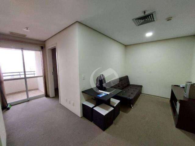 Flat para alugar, 44 m² por R$ 3.300,00/mês - Centro - Santo André/SP