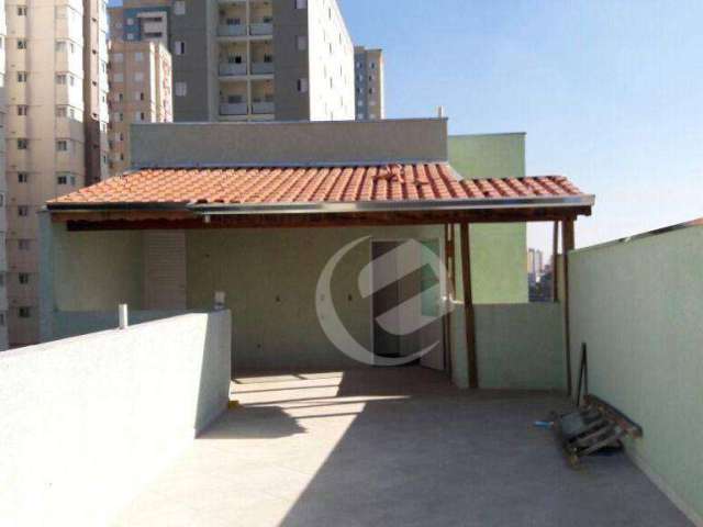 Cobertura com 2 dormitórios, 100 m² - venda por R$ 380.000,00 ou aluguel por R$ 2.500,00/mês - Vila Valparaíso - Santo André/SP