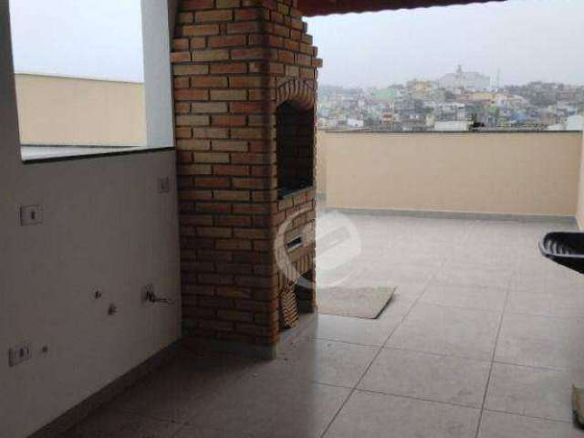 Cobertura com 2 dormitórios à venda, 53 m² por R$ 480.000,00 - Vila Junqueira - Santo André/SP
