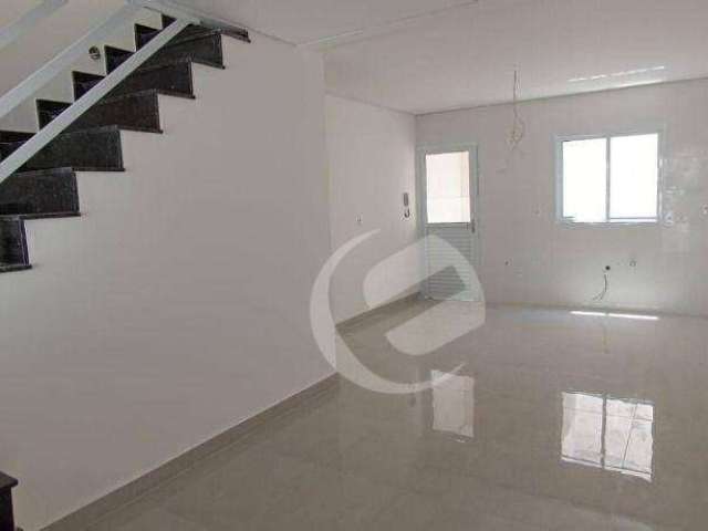 Sobrado com 3 dormitórios à venda, 122 m² por R$ 800.000,00 - Vila Homero Thon - Santo André/SP
