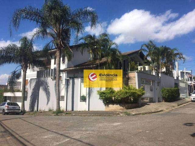 Sobrado, 480 m² - venda por R$ 2.500.000,00 ou aluguel por R$ 13.772,30/mês - Vila Scarpelli - Santo André/SP