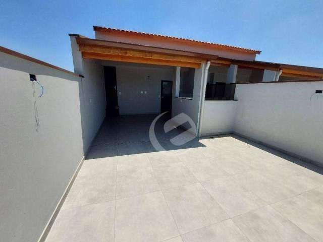 Cobertura com 2 dormitórios à venda, 86 m² por R$ 393.000 - Jardim Alvorada - Santo André/SP