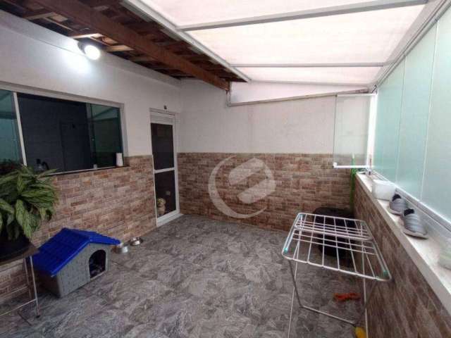 Cobertura com 2 dormitórios para alugar, 43 m² por R$ 2.570,00/mês - Vila Valparaíso - Santo André/SP