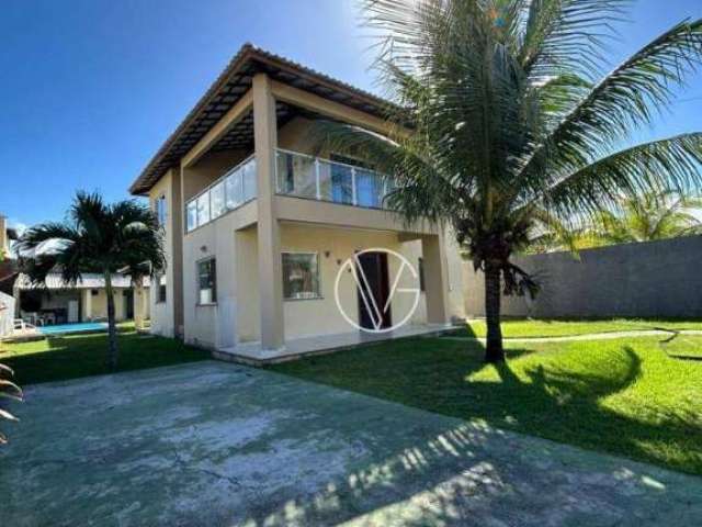 Casa com 4 dormitórios para alugar, 215 m² por R$ 4.900,00/mês - Barra do Jacuípe - Camaçari/BA