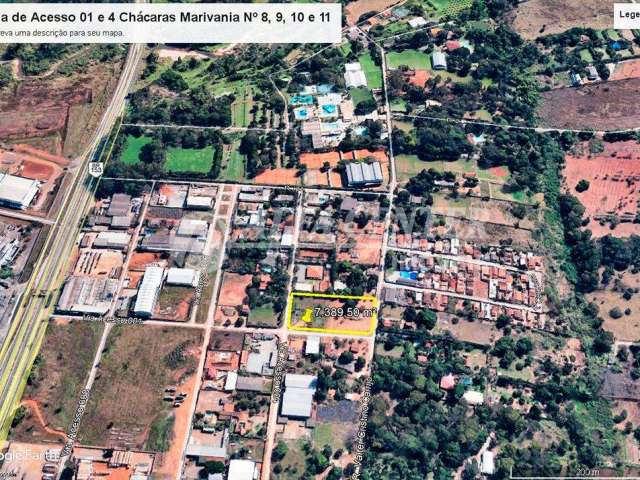 Área de 7389 m² à venda por R$ 3.500.000 - Chácara Marivania - Aparecida de Goiânia