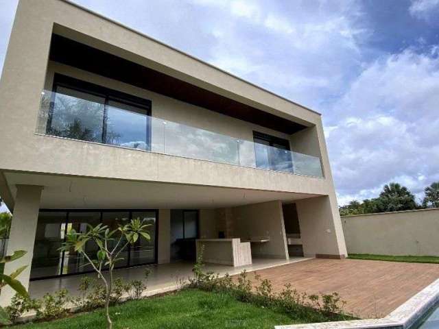 Sobrado com 04 suítes à venda, de 480m², R$ 5.950.000 no Alphaville Flamboyant Residencial Cruzeiro do Sul em Goiânia/GO