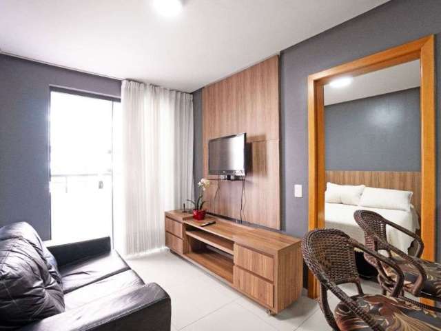 Flat mobiliado com 01 quarto para locação, de 34m², R$ 2.200/mês no Alto da Glória em Goiânia/GO