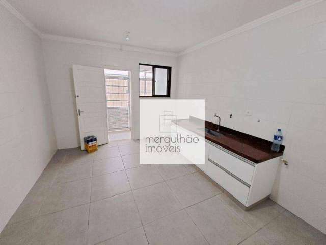 Apartamento com 3 dormitórios para alugar por R$ 3.000,00/mês - Campo Grande - Santos/SP