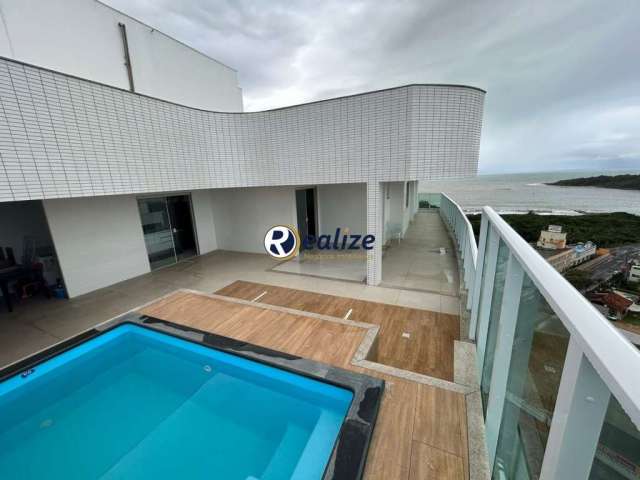 Cobertura composta por 4 quartos com Área de Lazer Completa á venda na Praia do Morro, Guarapari-ES - Realize Negócios Imobiliários.