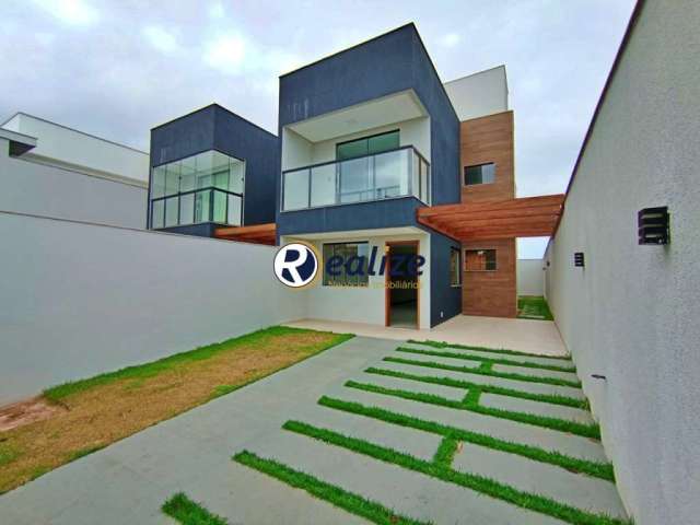 Casa Duplex composto por 3 quartos á venda no bairro Jardim Boa Vista, Guarapari-ES - Realize Negócios Imobiliários.