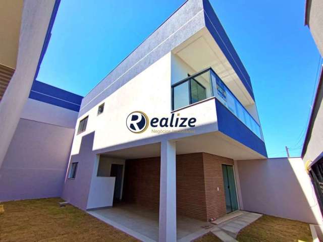 Casa Duplex composto por 3 quartos á venda no Bairro Santa Mônica, Guarapari-ES - Realize Negócios Imobiliários.