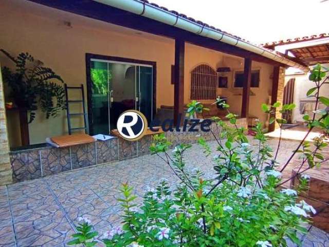 Casa composto por 4 quartos com Área de Lazer á venda no Bairro Pontal de Santa Mônica, Guarapari-ES - Realize Negócios Imobiliários.