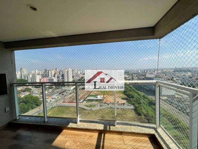 Apartamento com 3 dormitórios para alugar, 91 m² por R$ 4.872,96/mês - Jardim - Santo André/SP