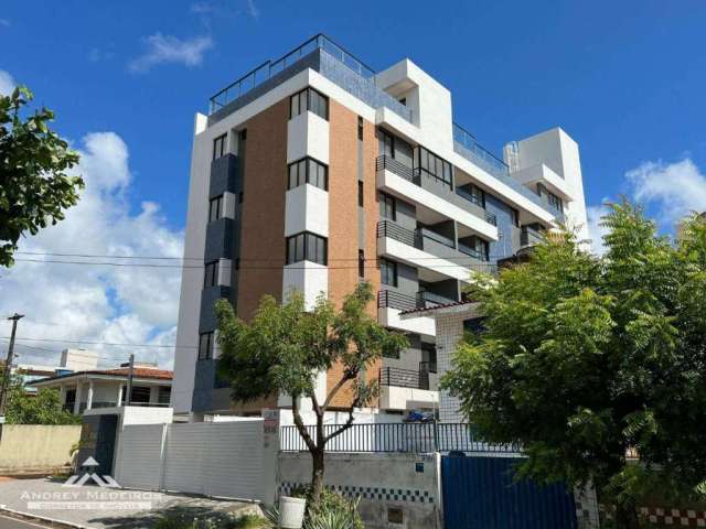 Apartamento com 2 dormitórios à venda, 56 m² por R$ 355.000,00 - Poço - Cabedelo/PB