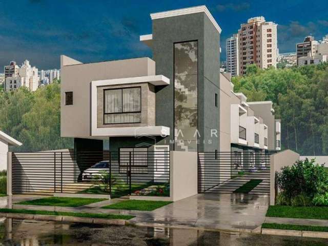 Sobrado com 3 dormitórios à venda, 120 m² por R$ 650.000 - Uberaba - Curitiba/PR