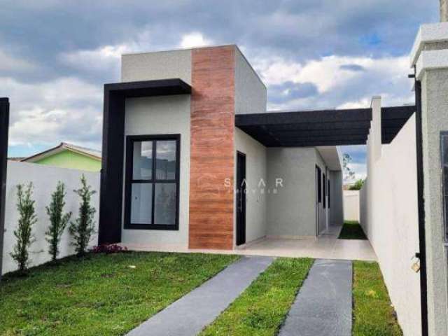Casa com 3 dormitórios à venda, 75 m² por R$ 580.000 - Costeira - São José dos Pinhais/PR
