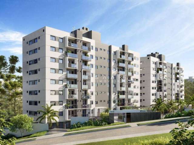 Apartamento com 2 dormitórios à venda, 58 m² por R$ 370.650 - Campo Comprido - Curitiba/PR
