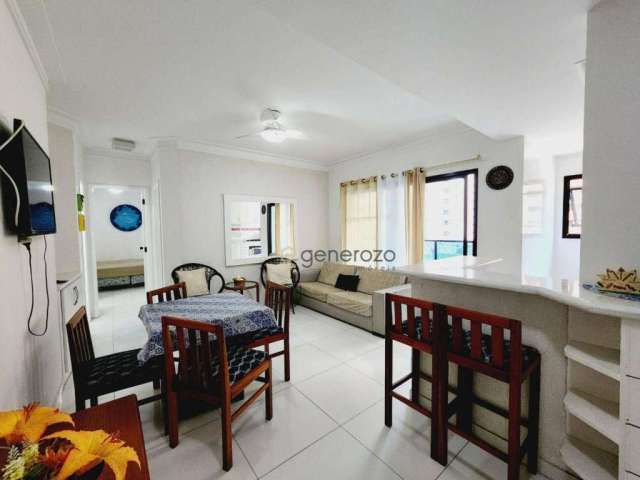 Apartamento á venda na praia das Pitangueiras, 02 dormitórios, 02 vagas de garagem, lazer completo a 01 quadra da praia.