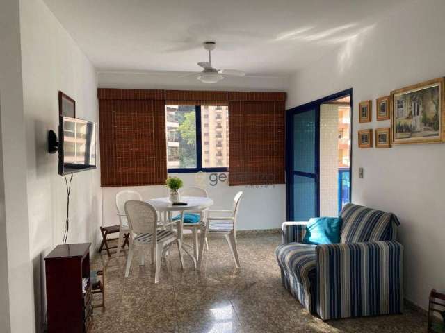 Apartamento á venda na praia das Pitangueiras, 03 dormitórios, 01 vaga de garagem.