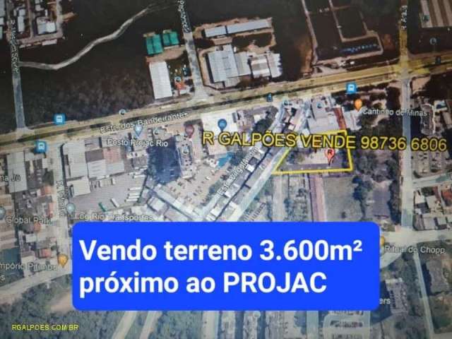 Barracão / Galpão / Depósito com 5 salas à venda na Estrada dos Bandeirantes, Curicica, Rio de Janeiro por R$ 4.000.000