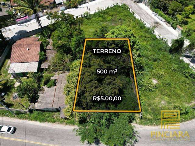 Terreno para alugar, 500 m² por R$ 4.200,00/mês - Engenho do Mato - Niterói/RJ