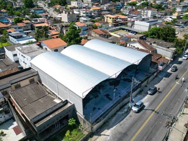 Galpão para alugar, 360 m² por R$ 10.000,00/mês - Mutuá - São Gonçalo/RJ