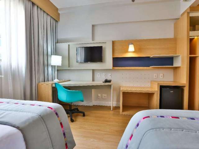 Hotel para Venda em Santos, Pompeia, 1 dormitório, 1 suíte, 1 banheiro, 1 vaga