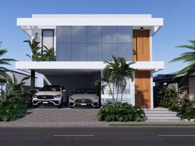 Excelente casa com arquitetura moderna em condomínio fechado por R$ 1.890.000,00