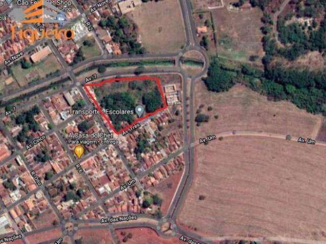 Terreno à venda, 15645 m² por R$ 4.693.500,00 - Fortaleza - Barretos/SP