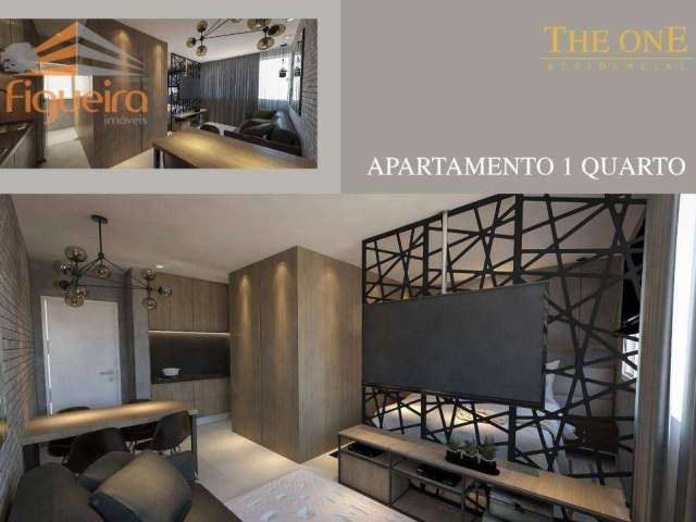 Apartamento com 1 dormitório à venda, 39 m² por R$ 335.000,00 - Aeroporto - Barretos/SP