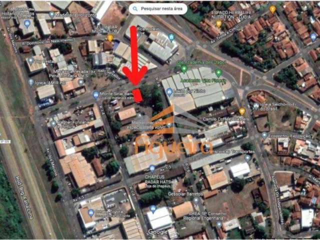 Terreno à venda, 378 m² por R$ 370.000,00 - Distrito Industrial I - Barretos/SP